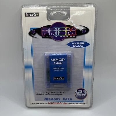 NEW 256K 123 PAGES MEMORY CARD for NINTENDO 64 N64 - Image 1 of 2