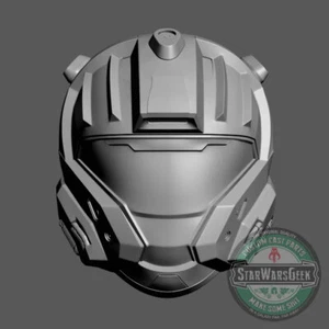 Casco HALO CQB cabeza personalizada para figuras de acción - Imagen 1 de 2
