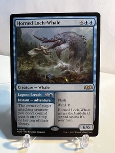 *Horned Loch-Whale MTG Wilds of Eldraine 0053* - Picture 1 of 2