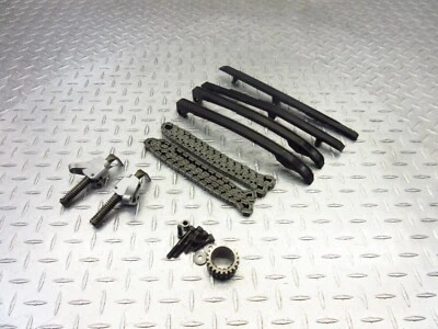 1990 90-93 Suzuki VX 800 VX800 OEM Cam Timing Chains Tensioners Guides Lot - Imagem 1 de 4
