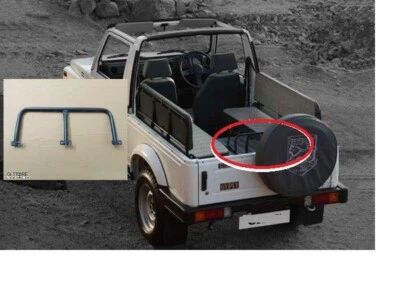 PROTECTOR TRASERO TUBO MOLDURA PUERTA SUZUKI SAMURAI sj413 sj410 OEM 72890M80311 Foto 1 de 4