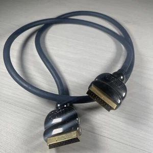 Cable de interconexiones AV de referencia profesional THOR Scart Lead dorado de 1,5 m - Imagen 1 de 3