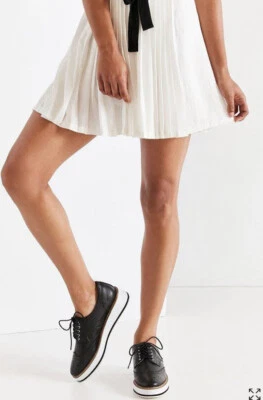 SHELLYS LONDON Windchester Black Platform Oxford Grommet Women's Shoe Size 8.5 - Image 1 of 4