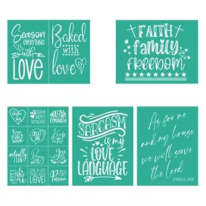 Silk screen Stencil Self-Adhesive Mesh Stencil Chalk Screen Printing Stencil ... - Picture 1 of 9
