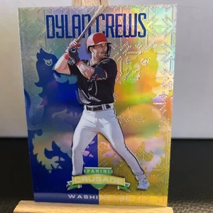 2024 Panini Crusade Baseball - Blue Crusade Prizm #92 Dylan Crews RC - Picture 1 of 2