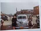Rare 1948 OLD CAR Sheepshead Bay Brooklyn NYC New York City Color Photo 8x10