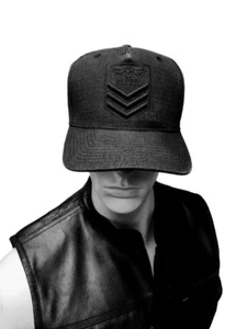 Sombrero Negro Chevron Sargento Volador de las Islas del Canal OSFM (usado) - Imagen 1 de 1