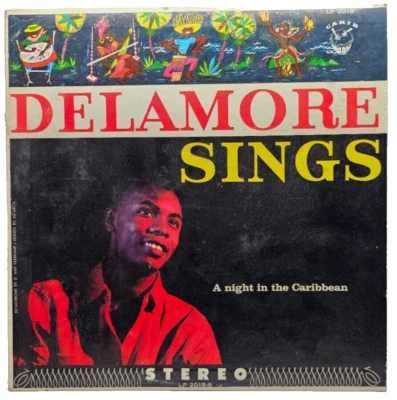 Ritchie Delamore Sings A Night In The Caribbean Vinyl Record LP-92018 SSR Foto 1 de 4
