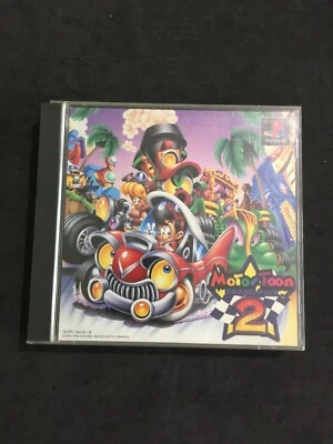 MOTOR TOON GRAND PRIX 2 SONY PLAYSTATION 1 PS1 JAP GIAPPONESE USATO COMPLETO - Immagine 1 di 4