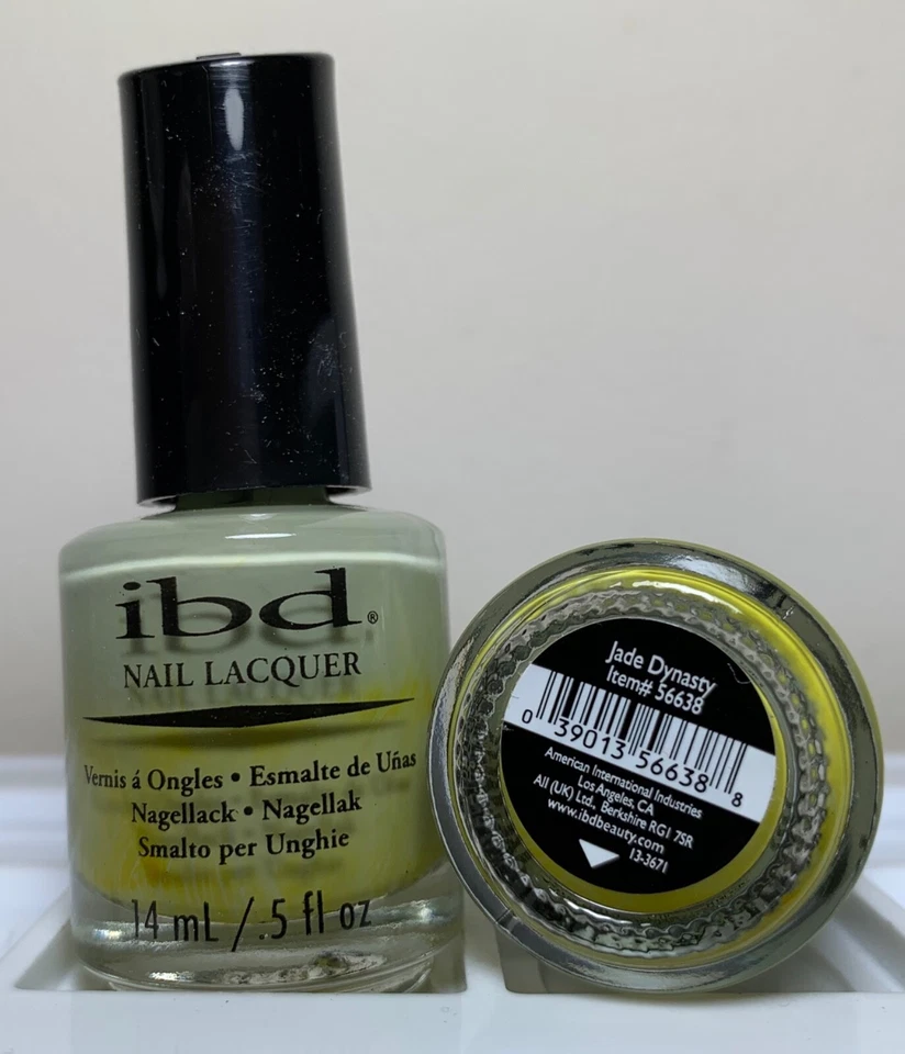 IBD Nail Polish 14ml / 0.5 fl.oz - Jade Dynasty - Long Lasting Lacquer - Image 1 of 1