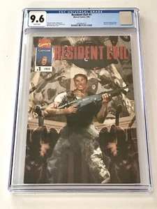 Marvel Resident Evil #1 CGC 9.6 WP 1st appearance Resident Evil Includes Coupons - Picture 1 of 3