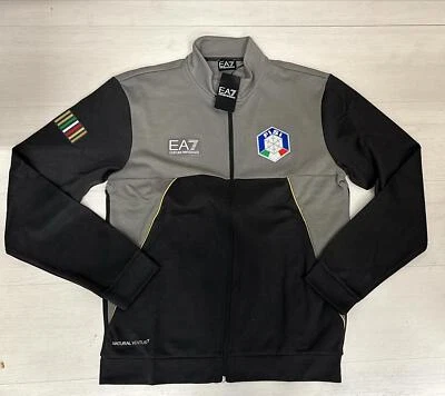 A EA7 EMPORIO ARMANI FISI GIACCA TUTA UFFICIALE UOMO SCI ITA 6LPM3F