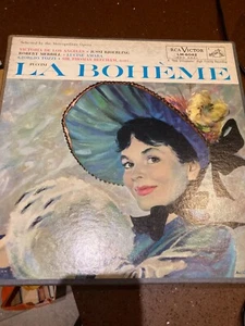 Puccini La Boheme, Bjoering, de los Angeles, Merrill Vinyl, RCA Victor, LM6042 - Picture 1 of 13