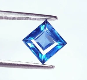 2.32 Cts Authentic Tourmaline Princess Faceted Loose Certified Gemstone - Picture 1 of 9