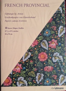 French Provincial - Geschenkpapier von Künstlerhand Sammlerstück ullmann Verlag - Bild 1 von 2