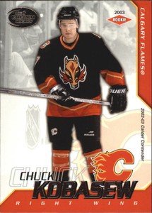 2002-03 (FLAMES) Pacific Calder Silver #107 Chuck Kobasew/299