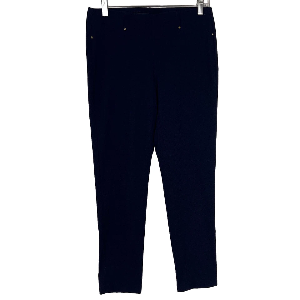 Брюки комфортные женские Rafaella средние укороченные узкие эластичные - Изображение 1 из 4