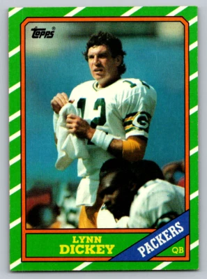 1986 Topps #214 Lynn Dickey Packers - Image 1 of 2