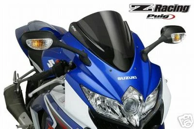 08-09 GSXR 750 HUMO OSCURO PUIG Racing Burbuja Parabrisas Parabrisas 2008 2009 Foto 1 de 1