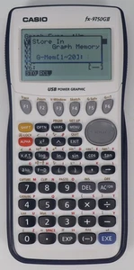 Casio® fx-9750G II graphischer Taschenrechner - Bild 1 von 5
