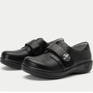 Alegria Joleen Comfort Leather Slip-On Shoe Size 9.5-10 New Women's Black - Picture 1 of 16