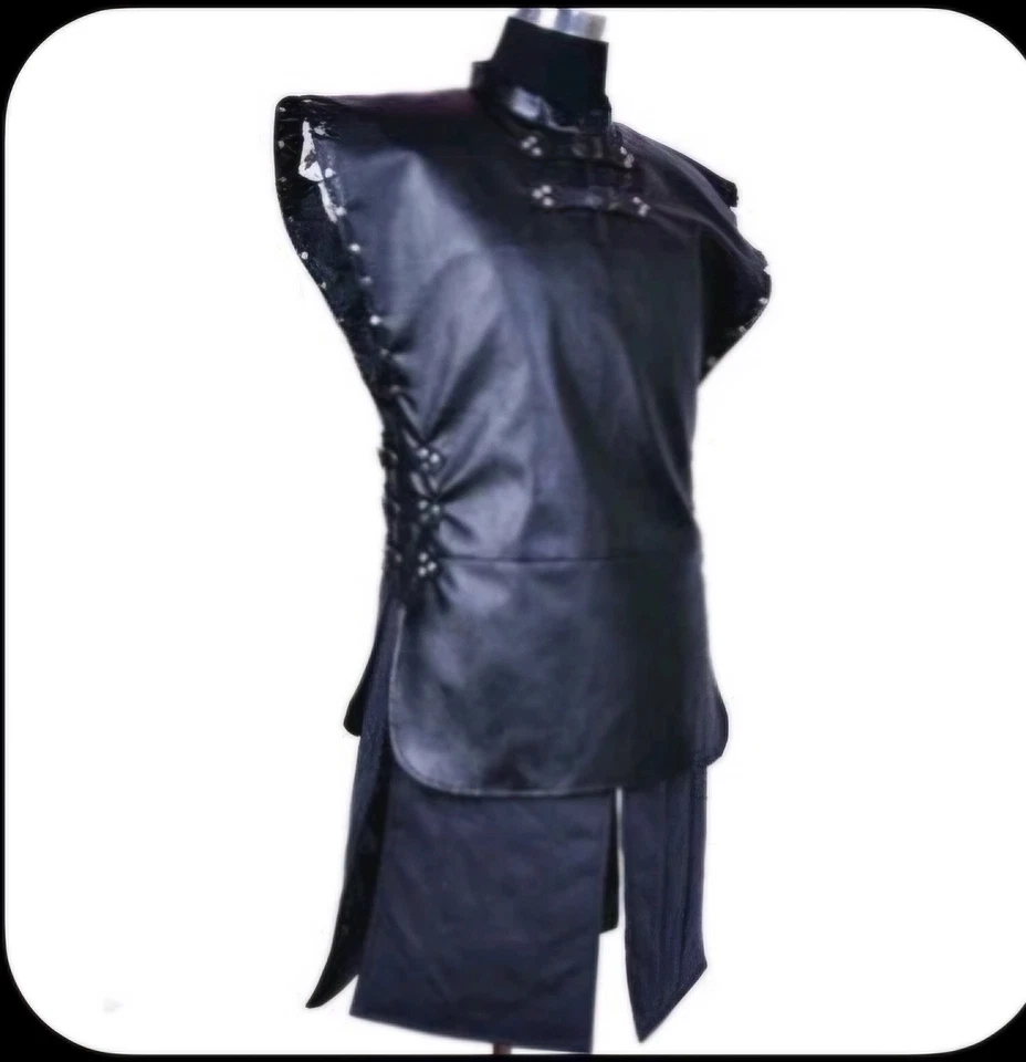 Game Of Thrones Jon Snow Cosplay Costume Mens Adults Halloween Party Outfits Set - Image 1 of 1