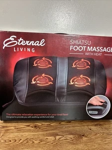 Massaggiatore piedi shiatsu con calore nuovo con scatola - Foto 1 di 3