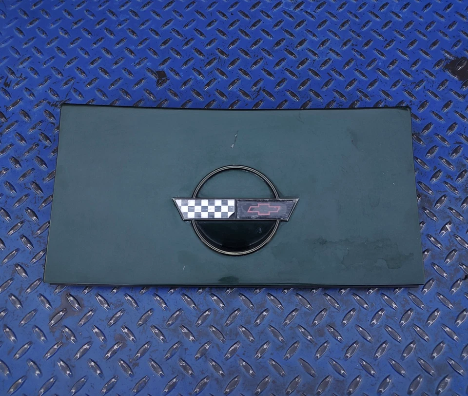 Chevrolet Corvette C4 1991-1996 puerta de llenado de combustible tapa de gas panel verde 10125966 Foto 1 de 4