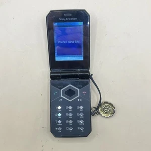 Sony Ericsson Jalou F100i Blue – Cellulare a Conchiglia Vintage Funzionante - Imagen 1 de 7