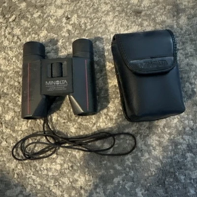 Binoculares multicapa gran angular Minolta Pocket 8x22 8,2 de colección Foto 1 de 4