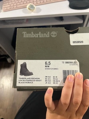 MUJER NEGRO IMPERMEABLE TIMBERLANDS Foto 1 de 2