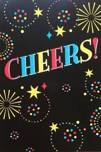 4 "Here's to Good Times All Year Through!" AMERICAN GREETINGS NEW YEAR CARDS - Picture 1 of 2