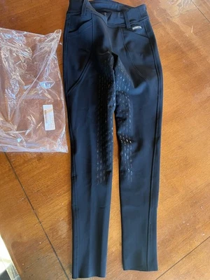 KERRITS Fusion Negro Forrado de Vellón Pierna Completa Clinic Apretado (50289BLK) Foto 1 de 4