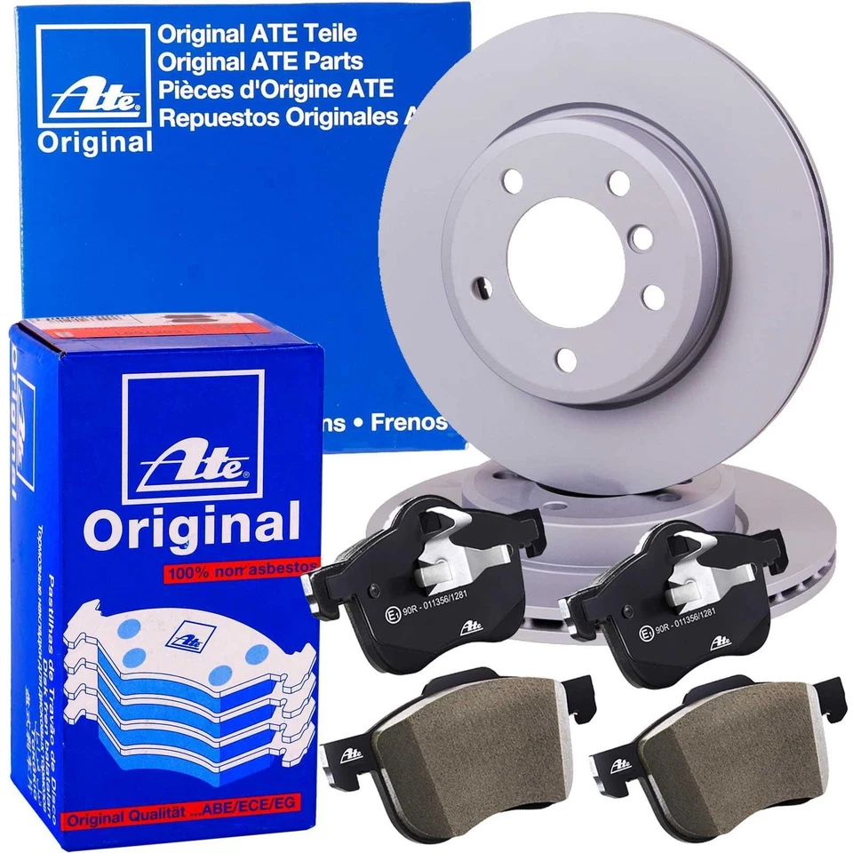 ATE BREMSSCHEIBEN 280mm + BELÄGE VORNE passend für DACIA DUSTER 1 2 HS HM - Bild 1 von 4