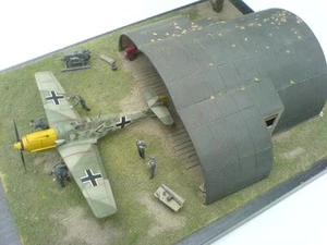 Airmodel Products 1/72 LUFTWAFFE TEMPORARY SHELTER Vacuform Kit - Picture 1 of 3