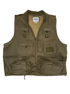 Field And Stream Herren Angelweste Gr. XL grün Reißverschluss mehrere Taschen - Bild 1 von 6