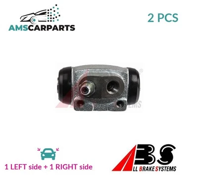 DRUM WHEEL BRAKE CYLINDER PAIR REAR 72971 ABS 2PCS NEW OE REPLACEMENT - Image 1 of 4