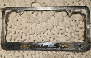 VTG Chrome Chevrolet Impala SS Logo Premium Stainless Steel License Plate Frame  - Picture 1 of 4