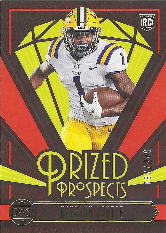2023 Legacy Kayshon Boutte 087/249 Rc Prized Prospects #PP-14 PWE - Image 1 of 1