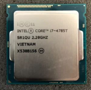 4th Gen Intel Core i7-4785T 2.20GHz (Turbo 3.20GHz) 4-Core 8M LGA-1150 CPU SR1QU - Picture 1 of 2