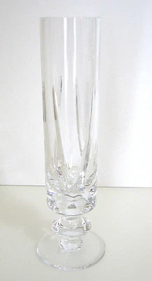 Прозрачная хрустальная ваза PedestaL высота 9,75 дюйма - Изображение 1 из 4