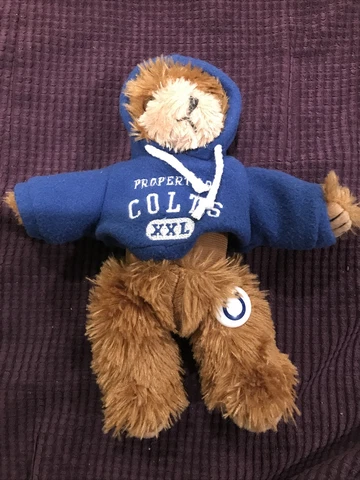 Good Stuff Indianapolis Colts Teddy Bear Plush Stuffed Animal Toy NFL Football Cover