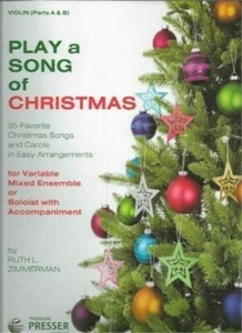 Play a Song of Christmas. 35 Favorite Christmas Songs and Carols in Easy - Picture 1 of 1