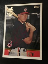 CLEVELAND INDIANS Autograph Prospect, Draft Pick, Coach, MiLB card, In-Person, 