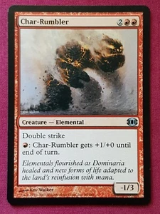 Magic The Gathering FUTURE SIGHT CHAR-RUMBLER red card MTG - Picture 1 of 2