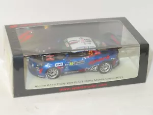 1/43 Alpine Renault A110 RGT Rally di Montecarlo 2022 #46 M.Guigou - Foto 1 di 3