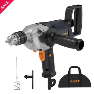Drill Mixer Set 1/2" Electric Corded Mixing Drill 9A Mud Mixer w/ Spade Handle - Picture 1 of 8