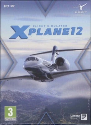 X-Plane 12 Flight Simulator Global For Windows, Mac, Linux COMPLETE - Image 1 of 3