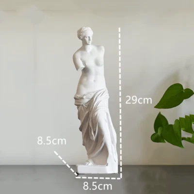 Bust Sculpture Modern Art Resin Statue Decor Home Decorative Figures Living Room - Image 1 of 4