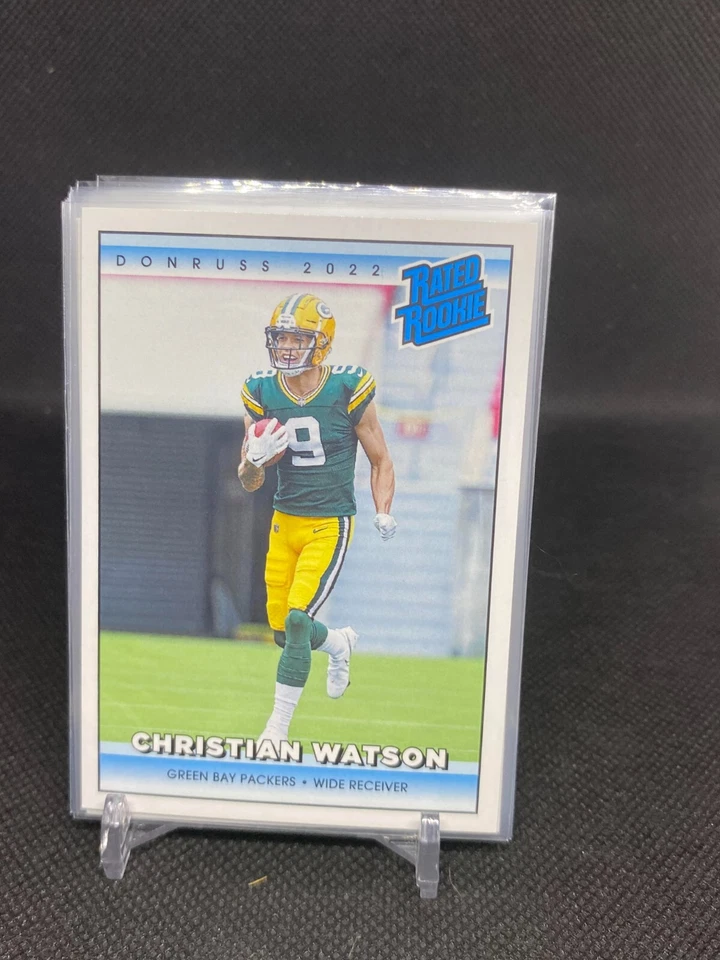 2022 Panini Instant Rated Rookies /4094 Christian Watson - Image 1 of 1